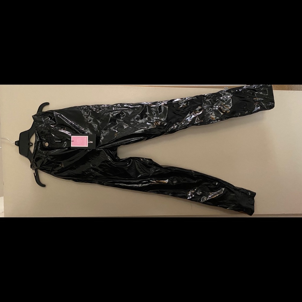 Vinyl Skinny Pants